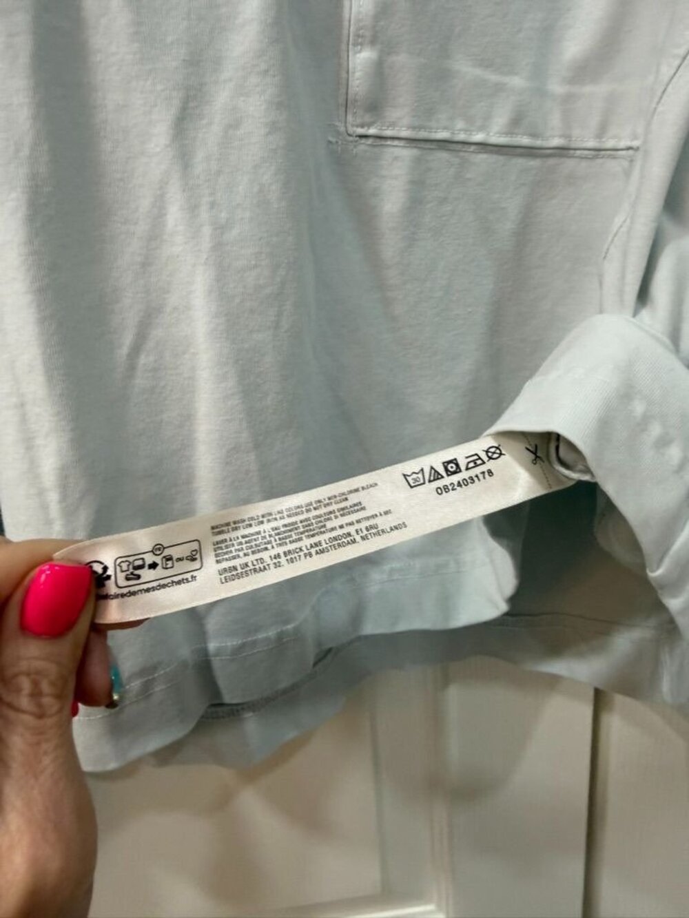 Free People EUC Hot Shot Recovery Set XS Light Blue Joggers & Long Sleeve Top - Picture 15 of 16